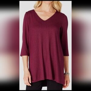 J.Jill • Wearever V-neck Elliptical Tunic